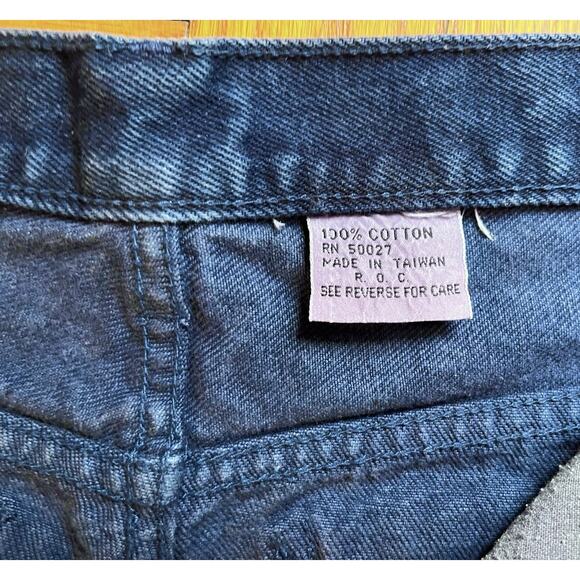 Rio Stephen Mardon High Waisted Baggy Jeans Sz 9 Tapered VTG 80s Retro Eighties - Picture 9 of 15